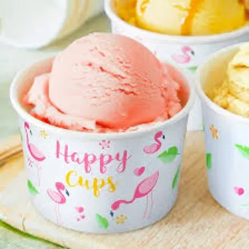 New Paper Ice Cream Cup