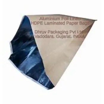 Paper Laminated HDPE Bags