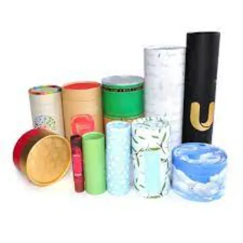 Fine Finishing  Paper Tube Box