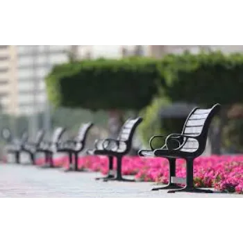 Fully Assembled Park Bench