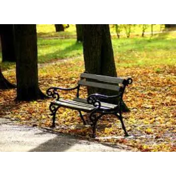 Fully Assembled Park Bench