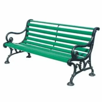 Coated Park Bench