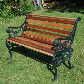 Plain Park Bench