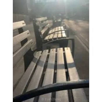 Regimented Structure Park Bench