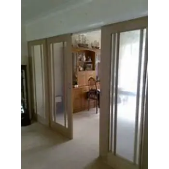 Polished Partition Door