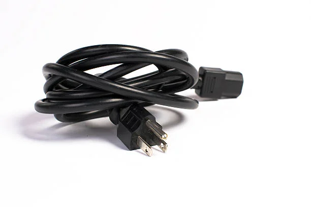 6 A PVC Desktop Computer Power Cable with c13 Connector, 1 M