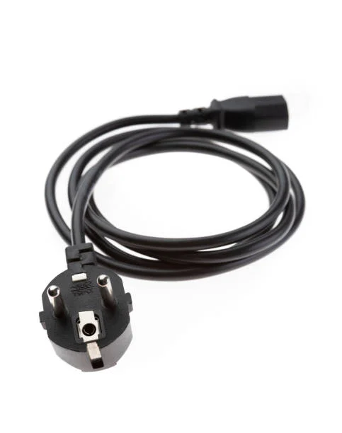 Black Computer Power Cord