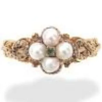 Shri Ashapura Jewels Pearl Ring