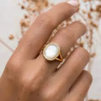 Shree Aadya Jewels Pearl Ring
