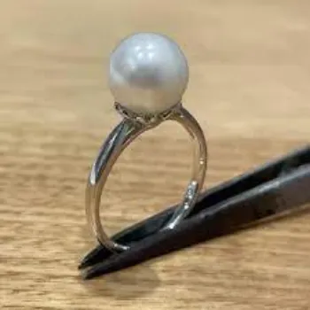 Ethnic Indian Wear Exports Pearl Ring