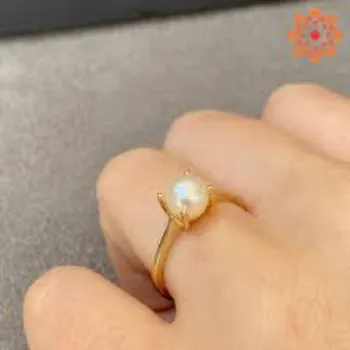 Vaibhavi Enterprises Pearl Ring