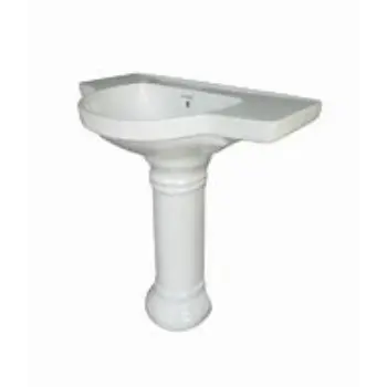 Polished Pedestal Wash Basin