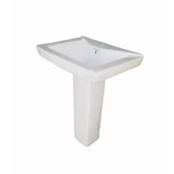 Corrosion Resistance Pedestal Wash Basin