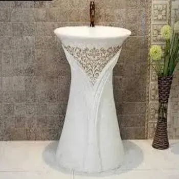 Polished Pedestal Wash Basins