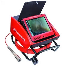 12.8mm HD Pipe inspection camera 10m 4.8 mm cable
