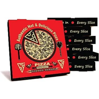 printed red Pizza Box