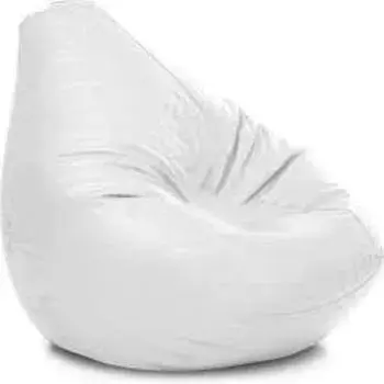 Plain White Bean Bag