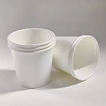 New Recycled Plain Paper Cup
