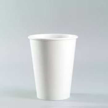 Plain White Paper Cup