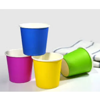 Plain Colorful Paper Cup
