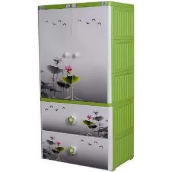 Easy To Place Plastic Almirah