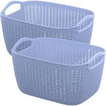 Rectangle Plastic Basket