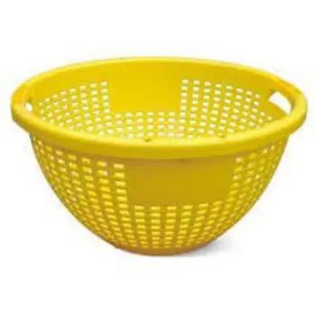Yellow Plastic Basket
