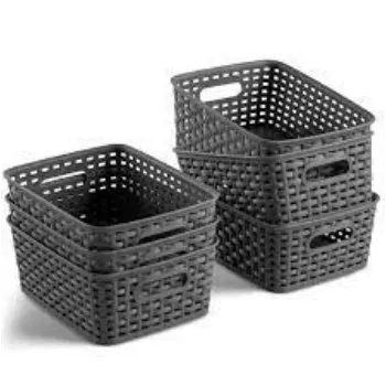 Plastic Basket Black Color