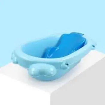 Blue, Plastic Bath Tub