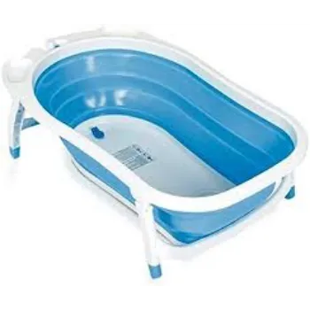 Plastic Bath Tub Blue Color 