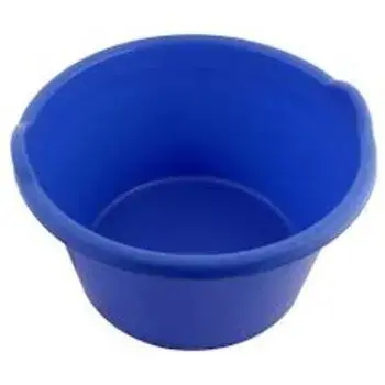 Round, Polished, Plastic Bath Tub