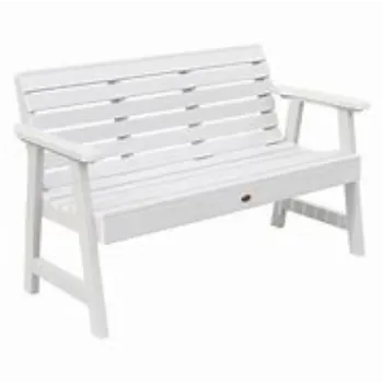 Furnished  plastic bench 