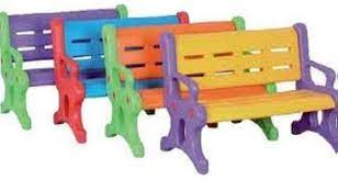Molded Plastic Bench