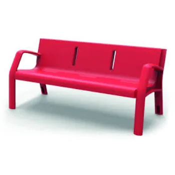 Solid Plastic Bench