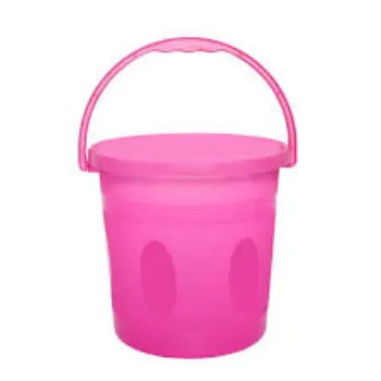 Pink Plastic Bucket