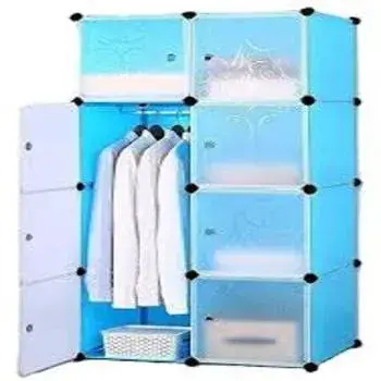 Blue Plastic Cupboard