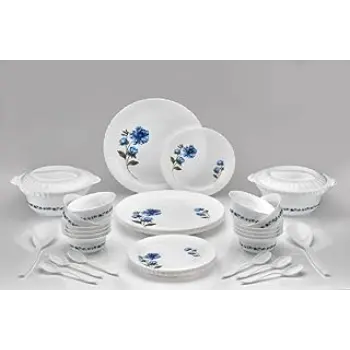 Natural Plastic Dinner Set