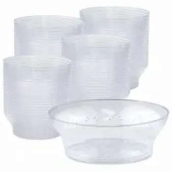 Coated Finished Plastic Disposable Bowl