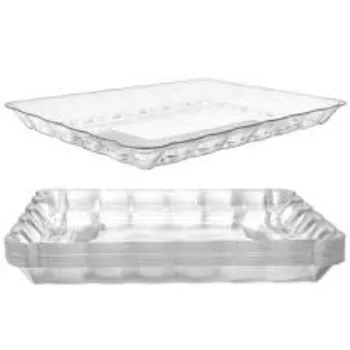 Gold Leaf Papers Plastic Disposable Trays