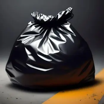Solid Plastic Garbage Bag