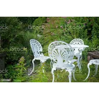 Solid Plastic Garden Chair