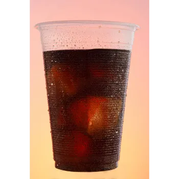 Rising Plastic Glass