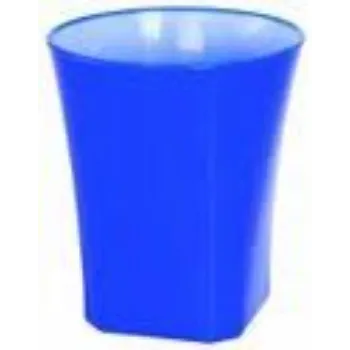 Shiny Finish Plastic Glass