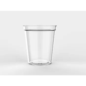 Om Plastic Glass