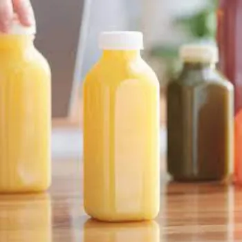 Fine Finishing Plastic Juice Bottles