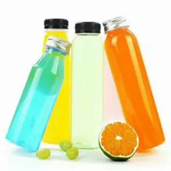Light Weight Plastic Juice Bottles