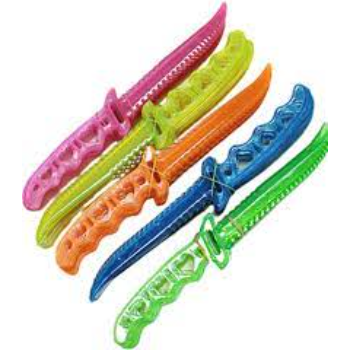 Color Coated Plastic Knife