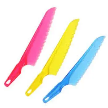Double Layer Plastic Knife