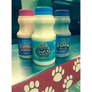 Various Plastic Milk Bottles