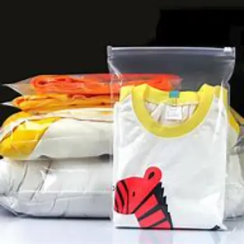 Multicolor Plastic Storage Bag
